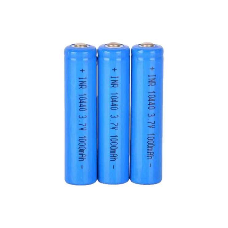 10440锂电池7号电池大小足容量3.7V可充电电视鼠标激光手电筒AAA