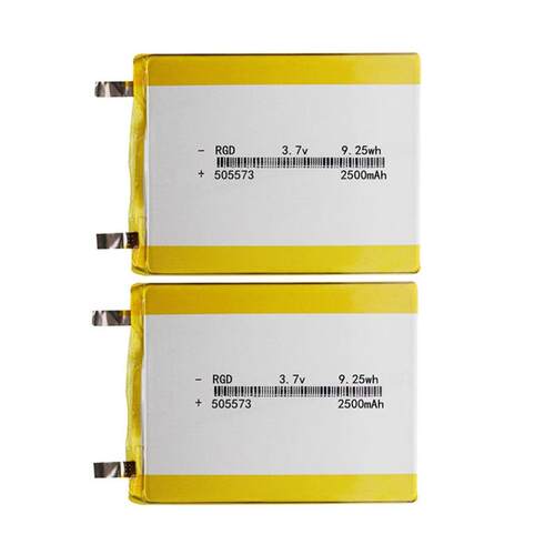 全新A品505573聚合物锂电池2500mAh 3.7V定位器LED台灯电池KC认证