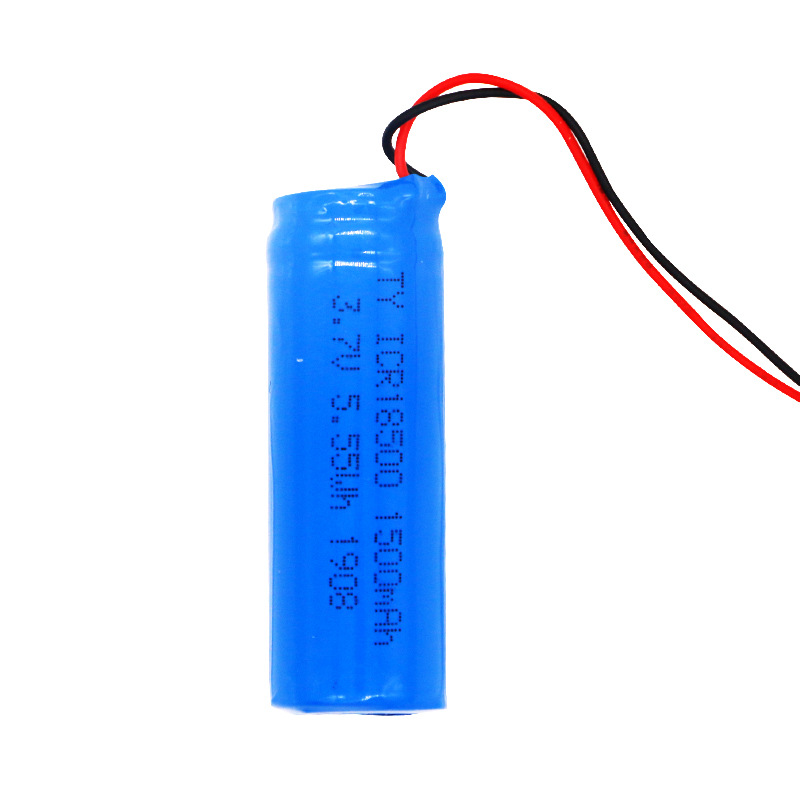 18500锂电池3.7v1500mAh手电筒按摩仪摄像机电池