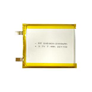 厂家505060 3.7V 2000mAh聚合物锂电池GPS等位器车载监控电芯