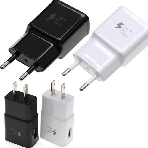 S8欧规充电器 S6充电头 智能快充USB充电头5v2a闪电标充电器7