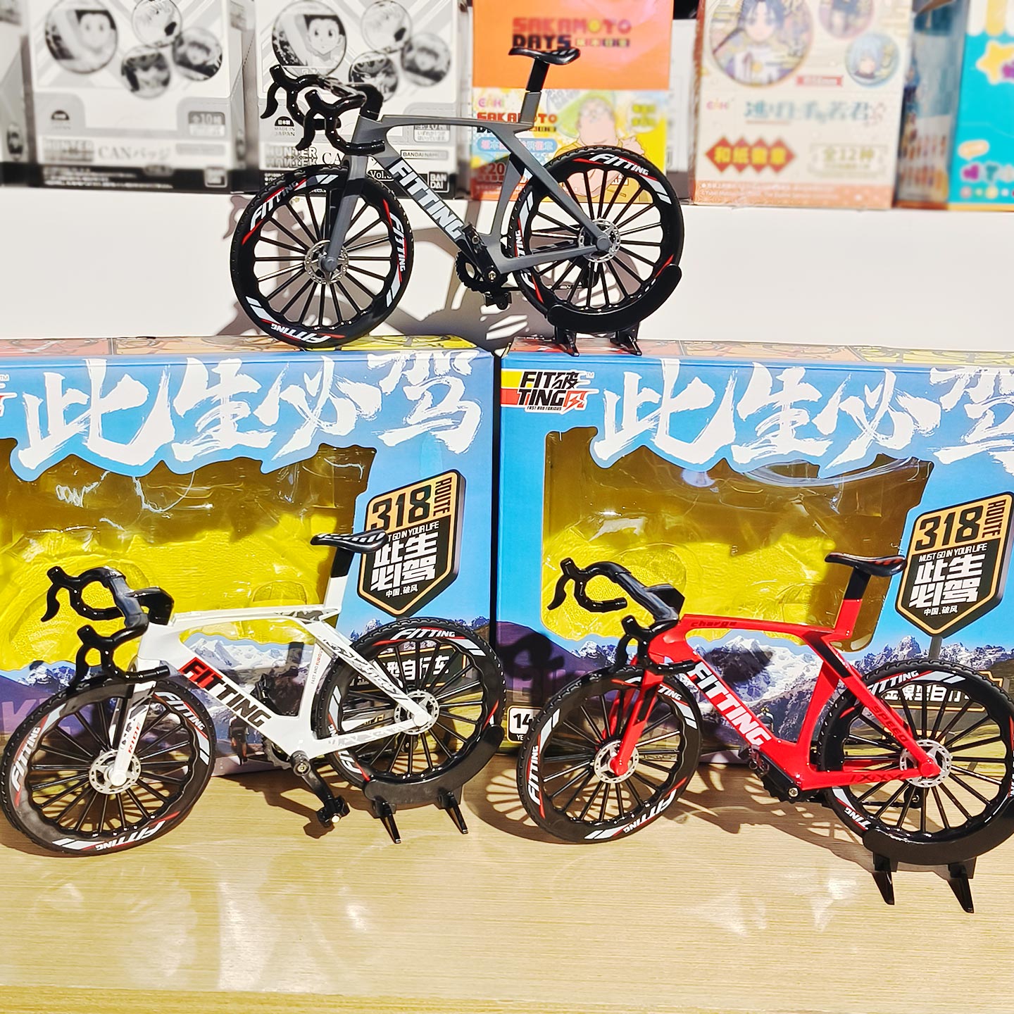 乐哉其中此生必驾自行车模型