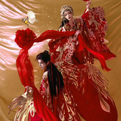 异志阁婚服重工织金刺绣