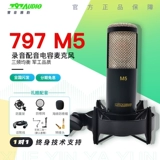 Пекин 797 Audio M5 Профессиональная запись емкость CV Live K Song Mike Dubbing Guitar