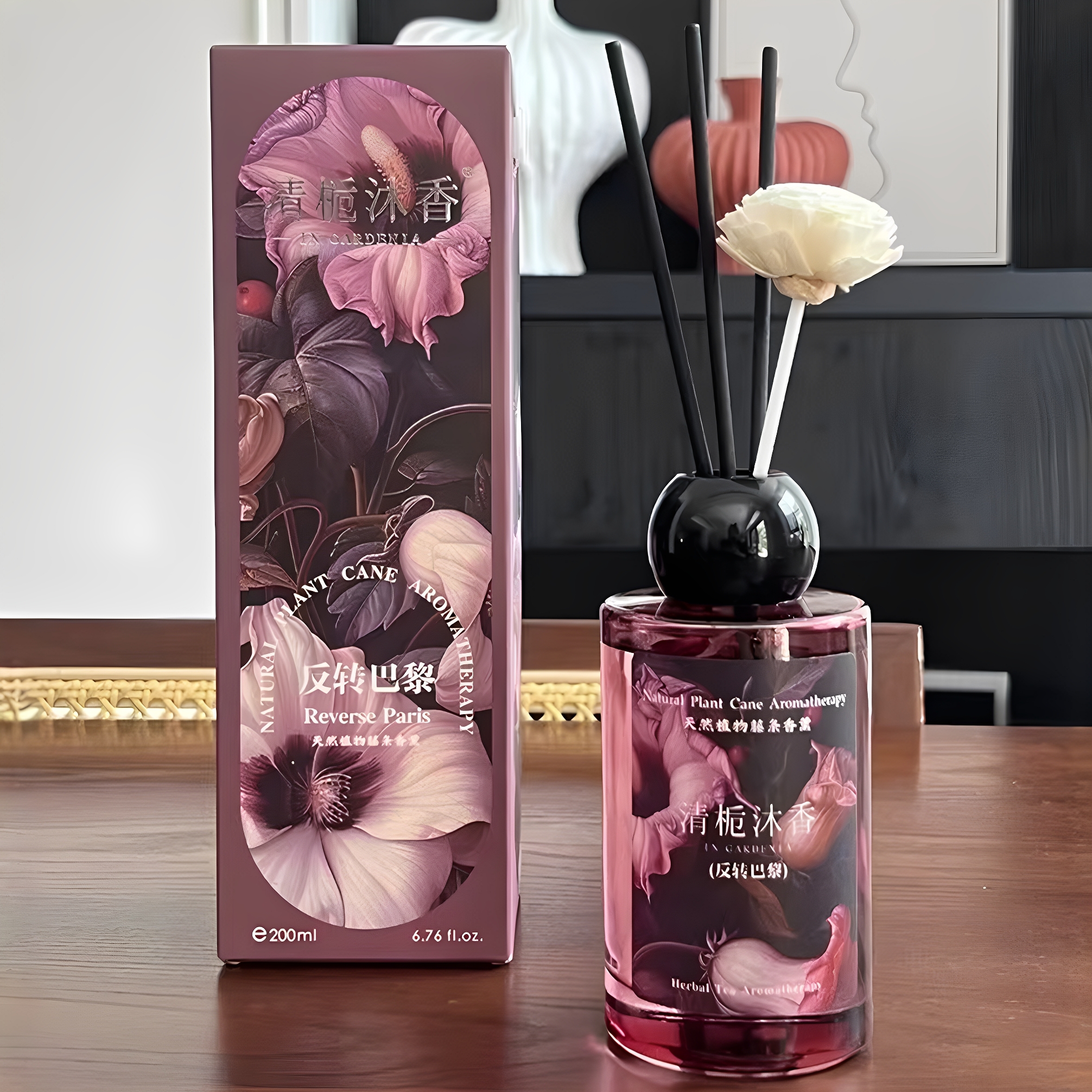 清栀沐香香薰反转巴黎车载香氛