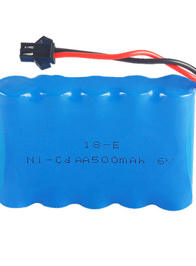 6V500mAh镍镉充电电池组遥控车电池5号AA电池现货