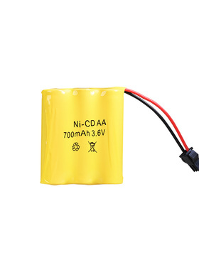 遥控玩具电池组玩具充电电池组4.8V黑色SM接口 2.4v 6v 7.2v 700