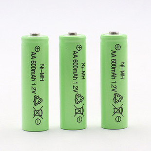 1节 MH镍氢充电电池AA600mAh尖头遥控器剃须刀遥控车玩具等 5号Ni