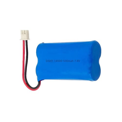 ICR14500电池玩具水美容仪可充7.4V锂电池组500MAH