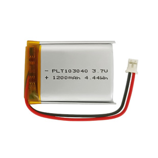 现货103040聚合物电池3.7V 灯具锂电池 1200mah手持风扇