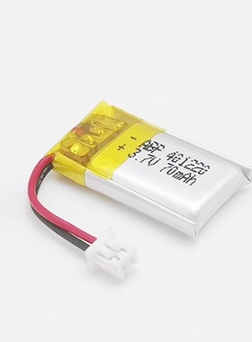 小聚合物锂电池401220 3.7v 60mAh 蓝牙耳机录音笔锂电池301220