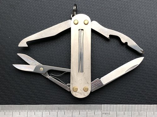 (定制款)58mm瑞士军刀逍遥派0.6363改装款 锉刀改装成钩刀