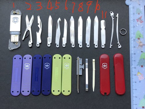 (请联系店主再下单)58mm瑞士军刀工具按要求组合改装个性化定制 - 封面