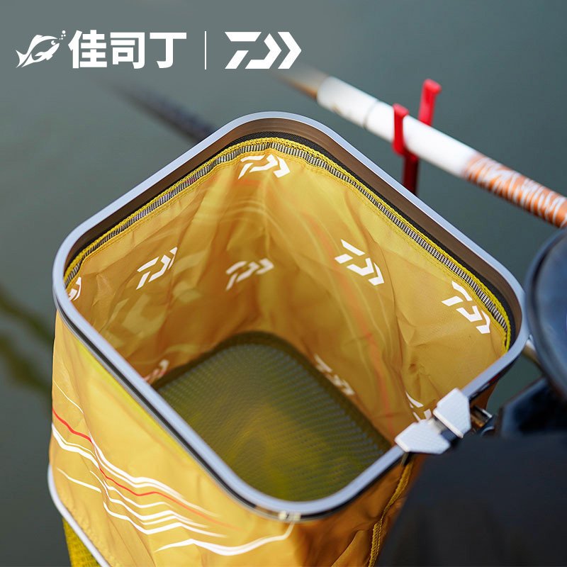 DAIWA达亿瓦 一击迷你鱼护 25新款防挂鱼护 网兜台休闲野钓钓鱼笼