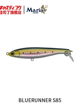 日本进口Maria玛利亚 fla-pen 沉水铅笔 海钓路亚饵 海鲈青物金枪