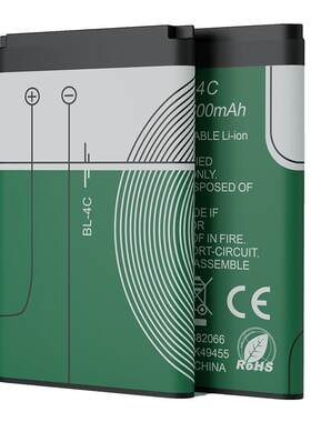 800毫安 BL-5C锂电池 bl5c5b4c诺基亚老人机插卡音响MSDS认证