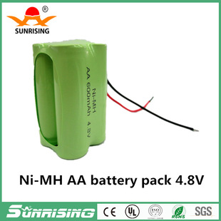 镍氢Ni sm接口 MH充电电池五号AA600mAh毫安时4.8V玩具理发剪