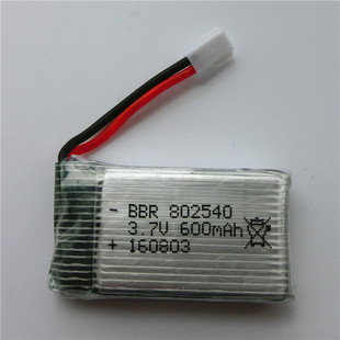 移动电源3.7V 600mAh聚合物锂电池802540手电筒电动工具蓝牙电池