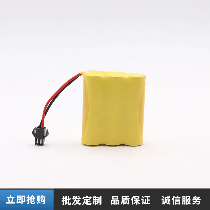 3.6V2A900mAH充电电池手电筒遥控玩具充电电池组支持定制 SM接口