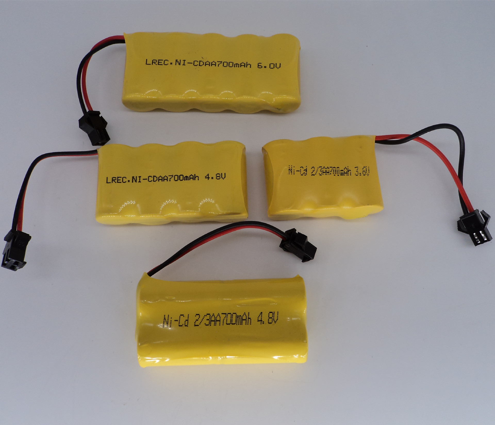 三分之二玩具电池组 NI-CD2/3AA700mAh 3.6V 4.8V 6.0V 变形金钢 3C数码配件 普通干电池 原图主图