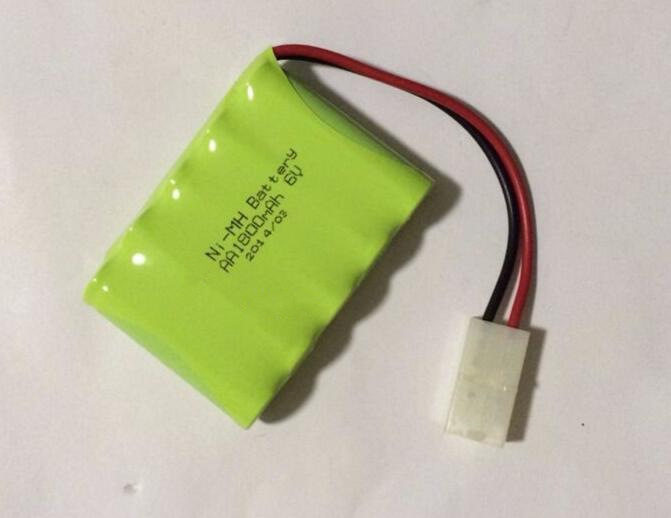 镍镉镍氢充电电池 6V AA  5号电池组  2300mah大容量 大田宫接口