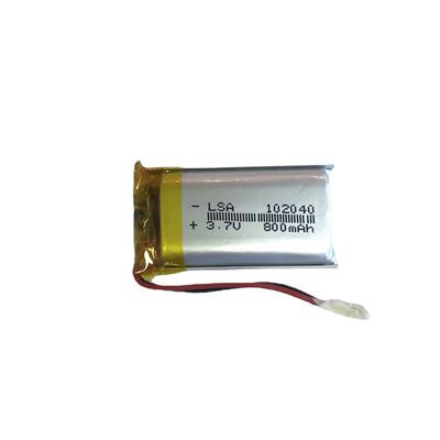 工厂供应102040聚合物锂电池 3.7V 800MAH 性用品补水仪蓝牙音箱