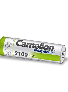 Camelion飞狮镍氢5号玩具电池AA2100毫安时1.2V低自放充电可充电