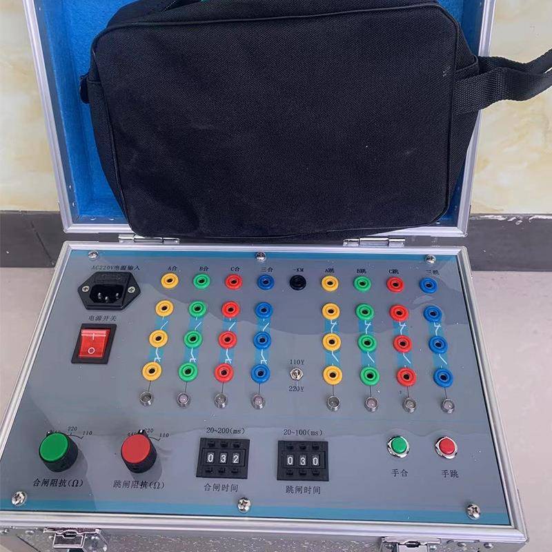 模拟断路器装置液晶屏显示高压开关双跳模拟断路器装置