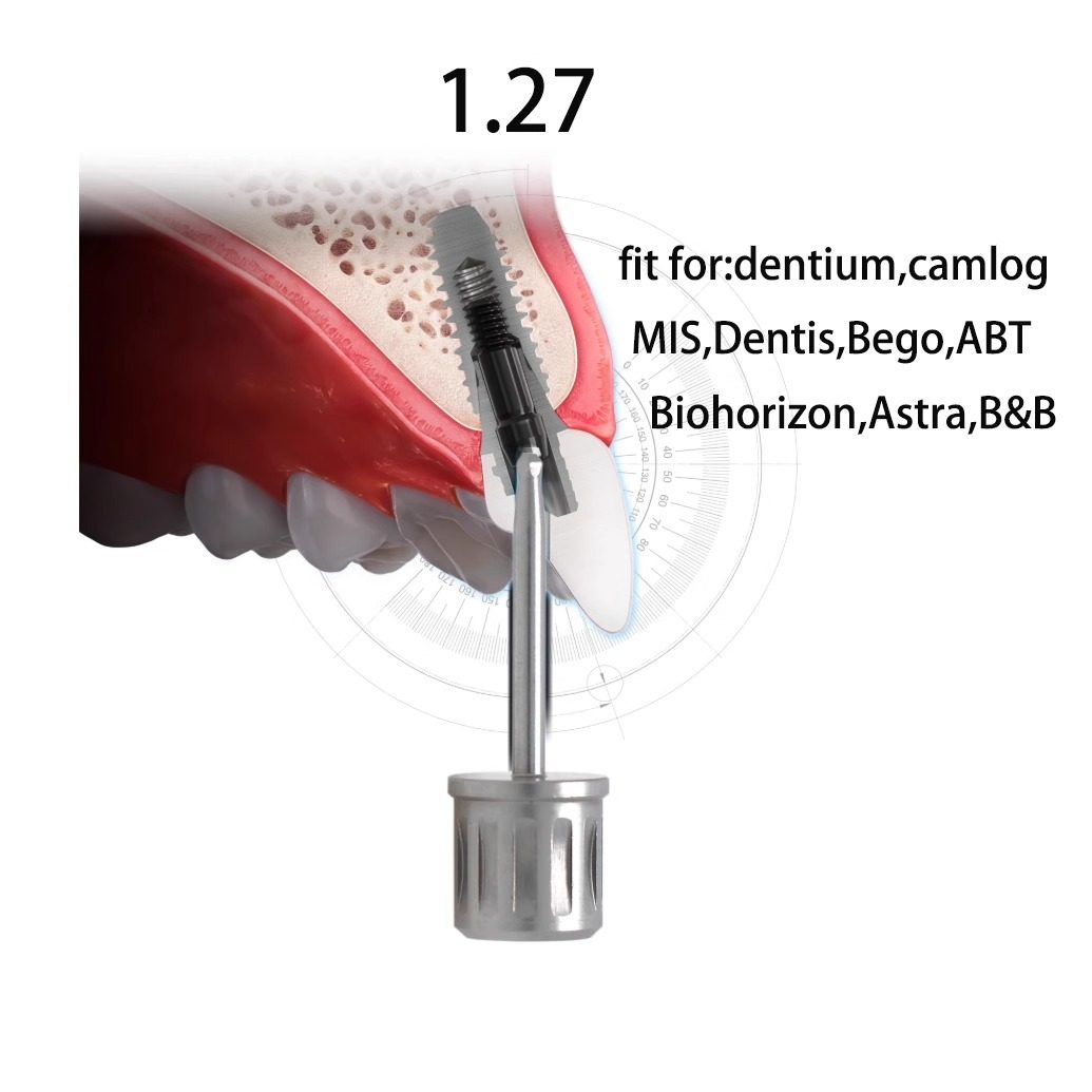 牙科种植角度螺丝刀复合角度登腾B&B Camlog MIS Bego 登特斯 - 实物图