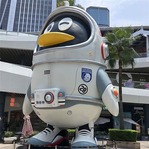 玻璃钢不锈钢雕塑定制商场户外景观美陈城市广场卡通落地摆件大型