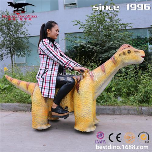 年亲子恐龙乐园仿真恐龙骑乘电瓶车商场儿童电动玩具小车