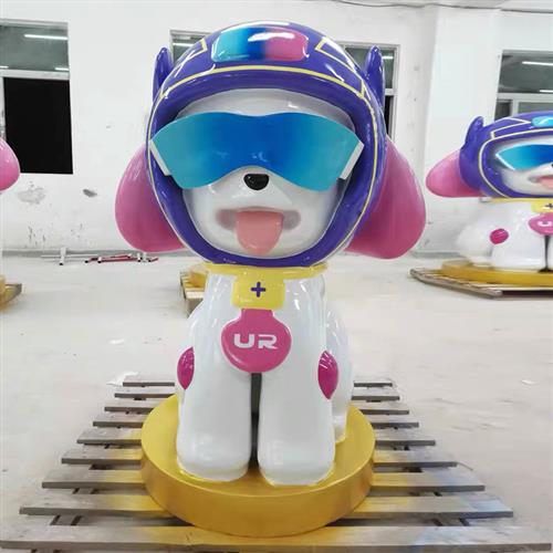 玻璃钢卡通雕塑定制动漫人物企业形象公仔摆件声场厂家装饰美陈