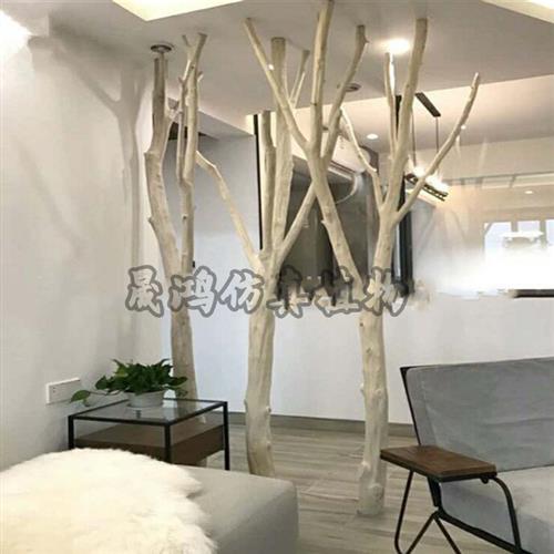 仿真枯树造型树室内装饰造景枯树枝制作室内外装饰白树干