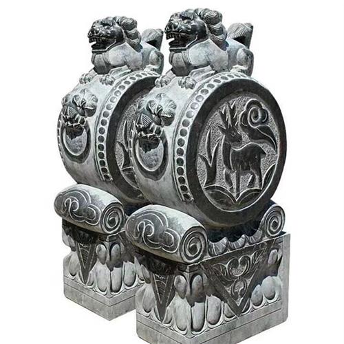 仿古做旧石雕生产厂家庭院装饰老式石器图片酒店古代老石雕价格