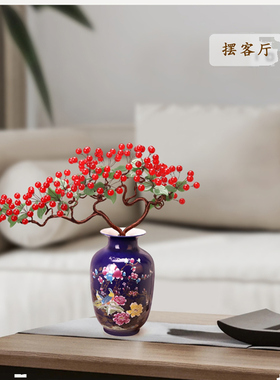 天然玉髓金钱树装饰无障碍豪华玉雕客厅家搬家新家入口玉雕装饰品