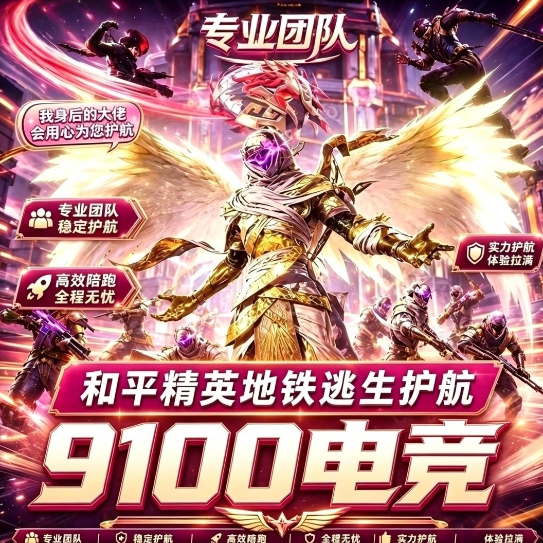 和平精英地铁逃生护航300w600w苏尔南金牌打手实力秒护低价便宜图片