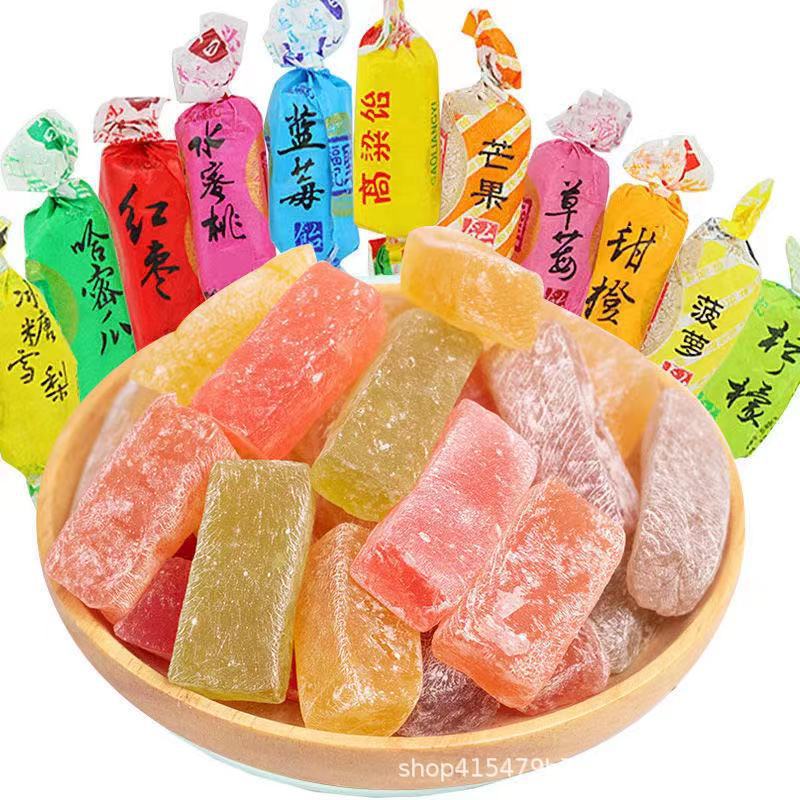 高粱饴糖果软糖高粮饴年货糖果Q弹拉丝糖源头工厂直