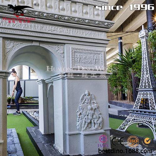 世界各地大型微缩景观模型专业定制凯旋门罗马斗兽场电影道具