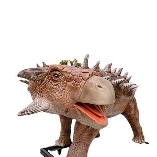 大型仿真恐龙乐园展览景区主题公园户外景观甲龙电动制作厂家