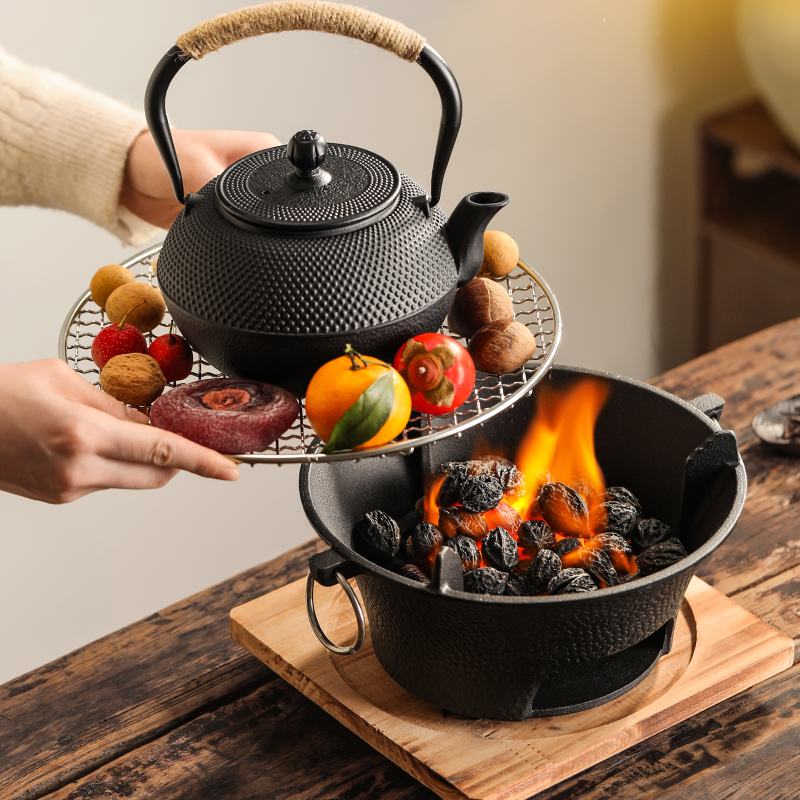 铸铁炭炉围炉煮茶家用不拙
