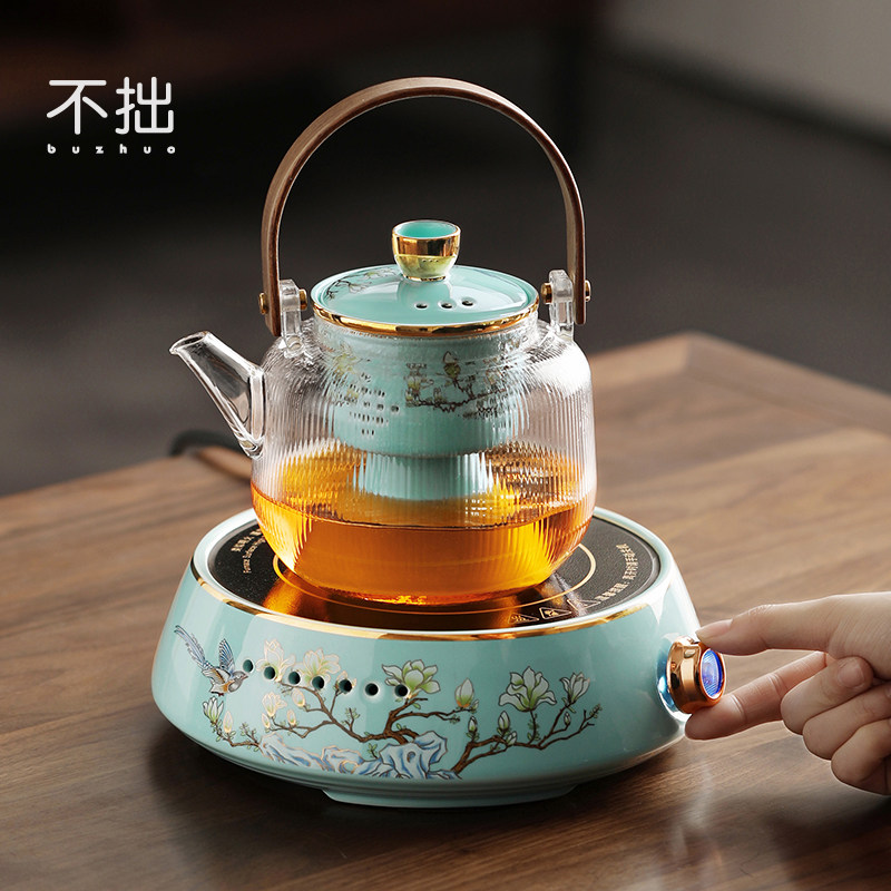 电陶炉煮茶器全玻璃煮茶壶烧水壶白茶家用自动蒸汽煮茶炉花茶壶高性价比高么？