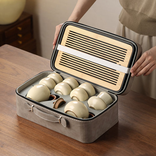 旅行茶具套装便携户外出携带包