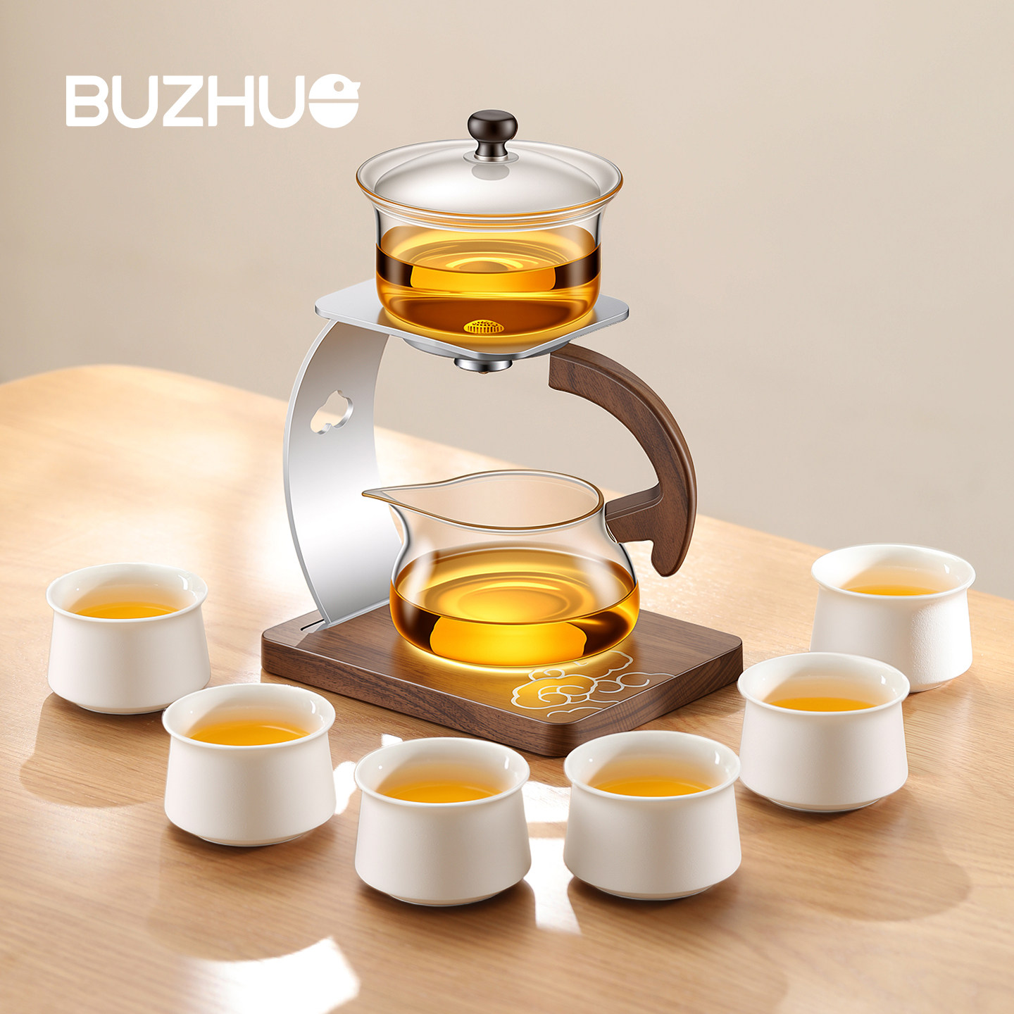 功夫茶具套装玻璃懒人泡茶神器