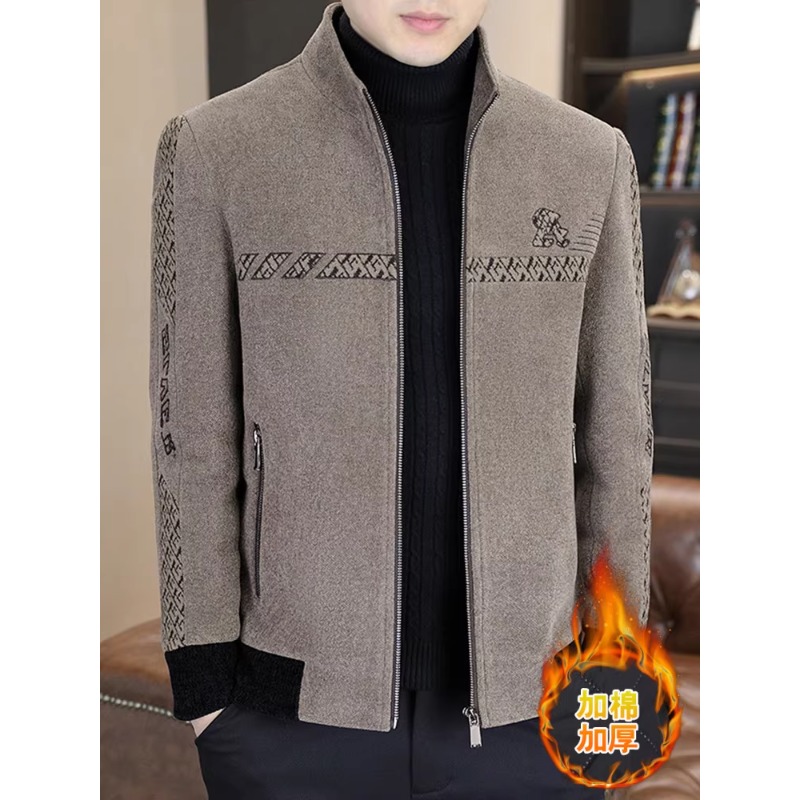 高端品牌毛呢男款外套