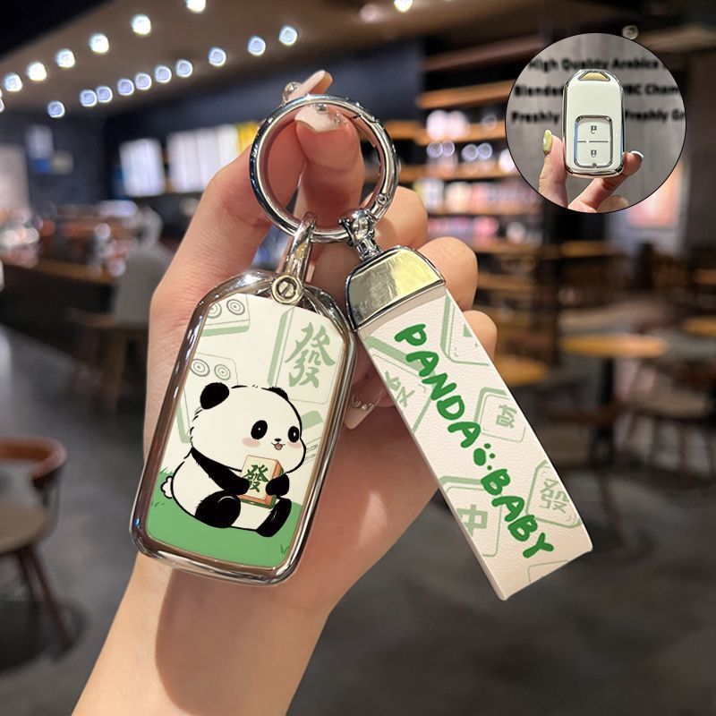 适用于本田crv钥匙套新款型格车雅阁专用思域皓影xrv冠道urv壳扣