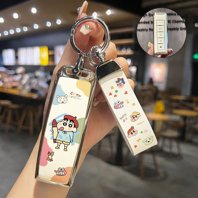 适用长城魏派钥匙套vv5摩卡vv7魏派vv6长城玛奇拿铁车钥匙保护套