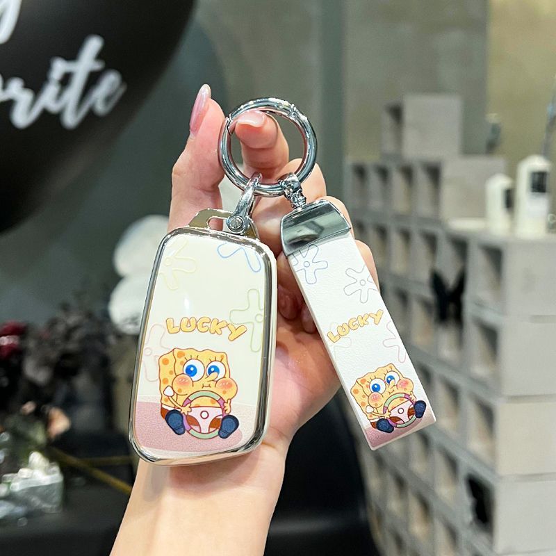 适用于奇瑞钥匙套瑞虎8pro/艾瑞泽8/QQ冰淇淋瑞虎5x小蚂蚁专用壳