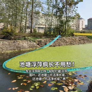 水沟拦网过滤网清理水面垃圾拉青苔网水草浮萍打捞网青苔拉网神器