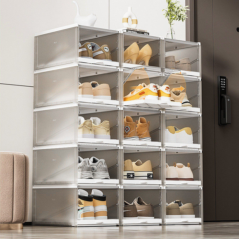 宿舍家用防潮防尘大号加厚收纳组合pp塑料鞋柜 抽屉式鞋盒收纳盒,收纳整理,其他收纳盒,淘宝优惠券,粉丝福利购,淘宝优惠卷