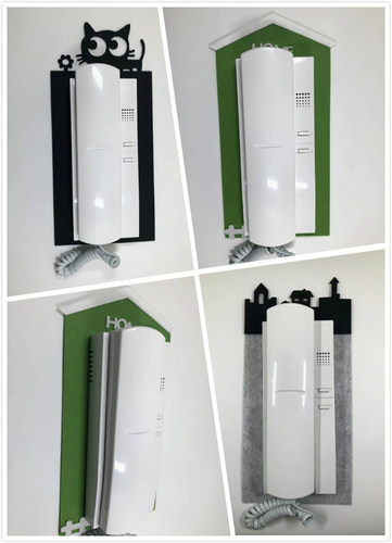 楼宇对讲门铃装饰贴乾锋